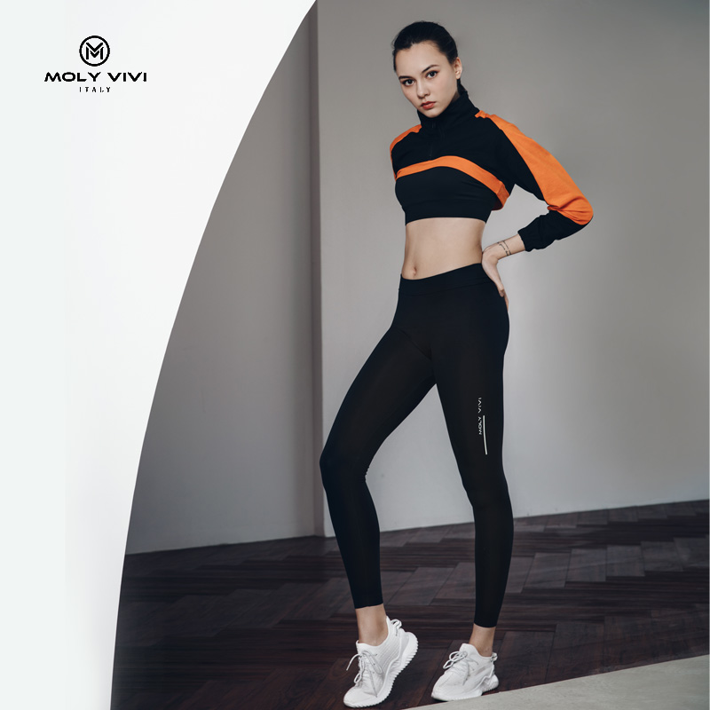 molyvivi魔力薇薇夜光魔力裤升级款2代女黑色运动显瘦腿裤打底裤-选品库-美视角-网红自媒体平台-重庆果实电子科技有限公司